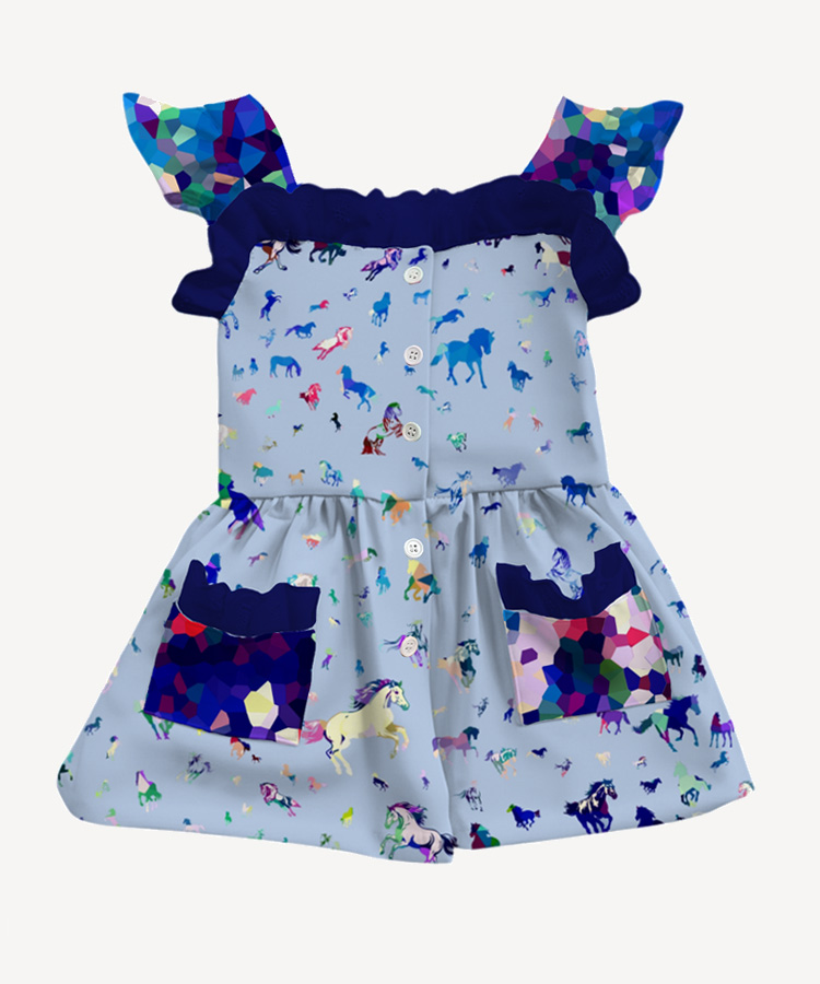 Horsing Around - Kids Romper