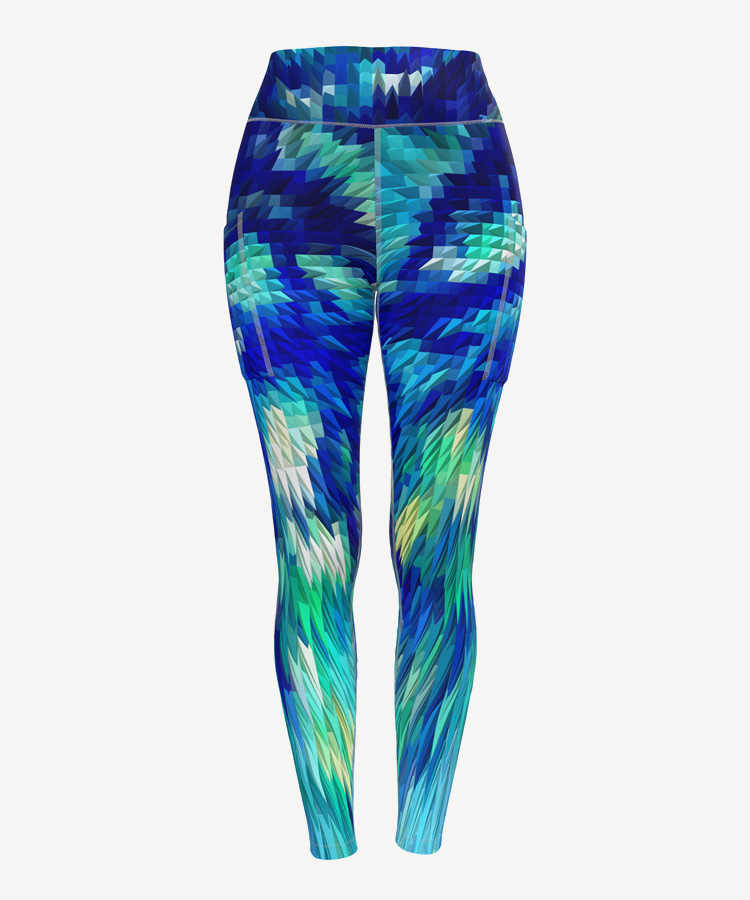 Glacial Blues - Leggings