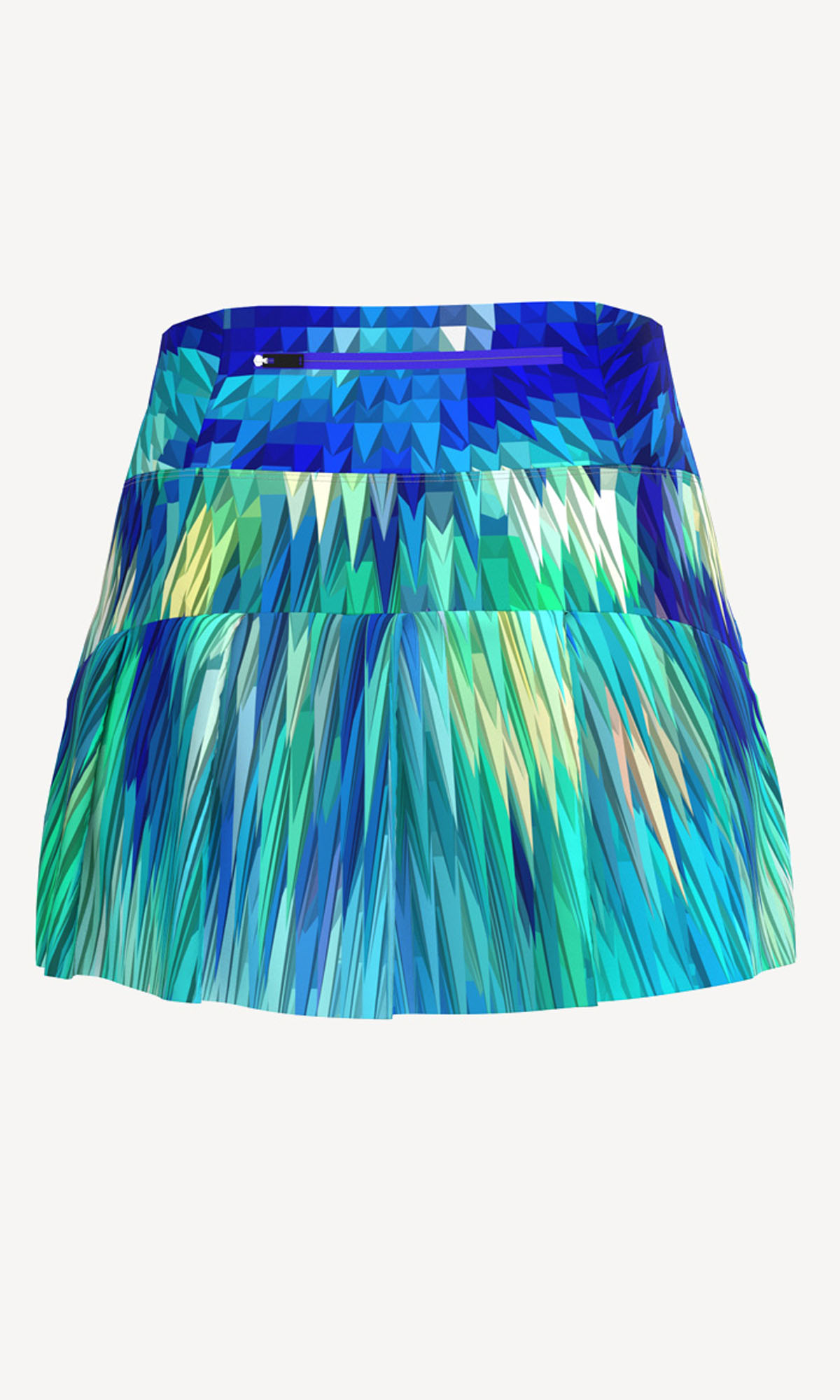 Glacial Blues - Tennis Skort