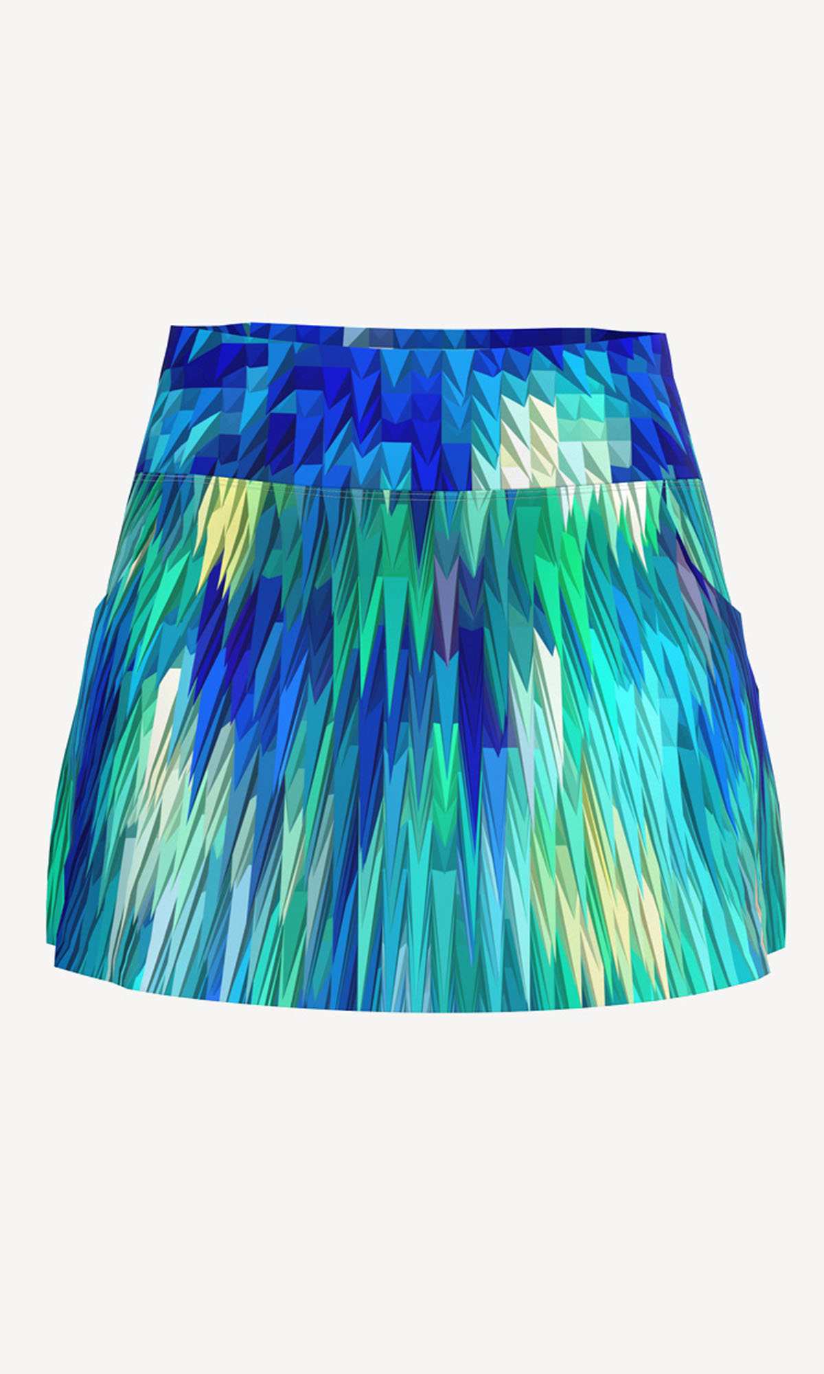 Glacial Blues - Tennis Skort