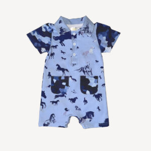Horsing Around - Boys Romper