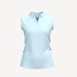 Light Blue - Polo Top