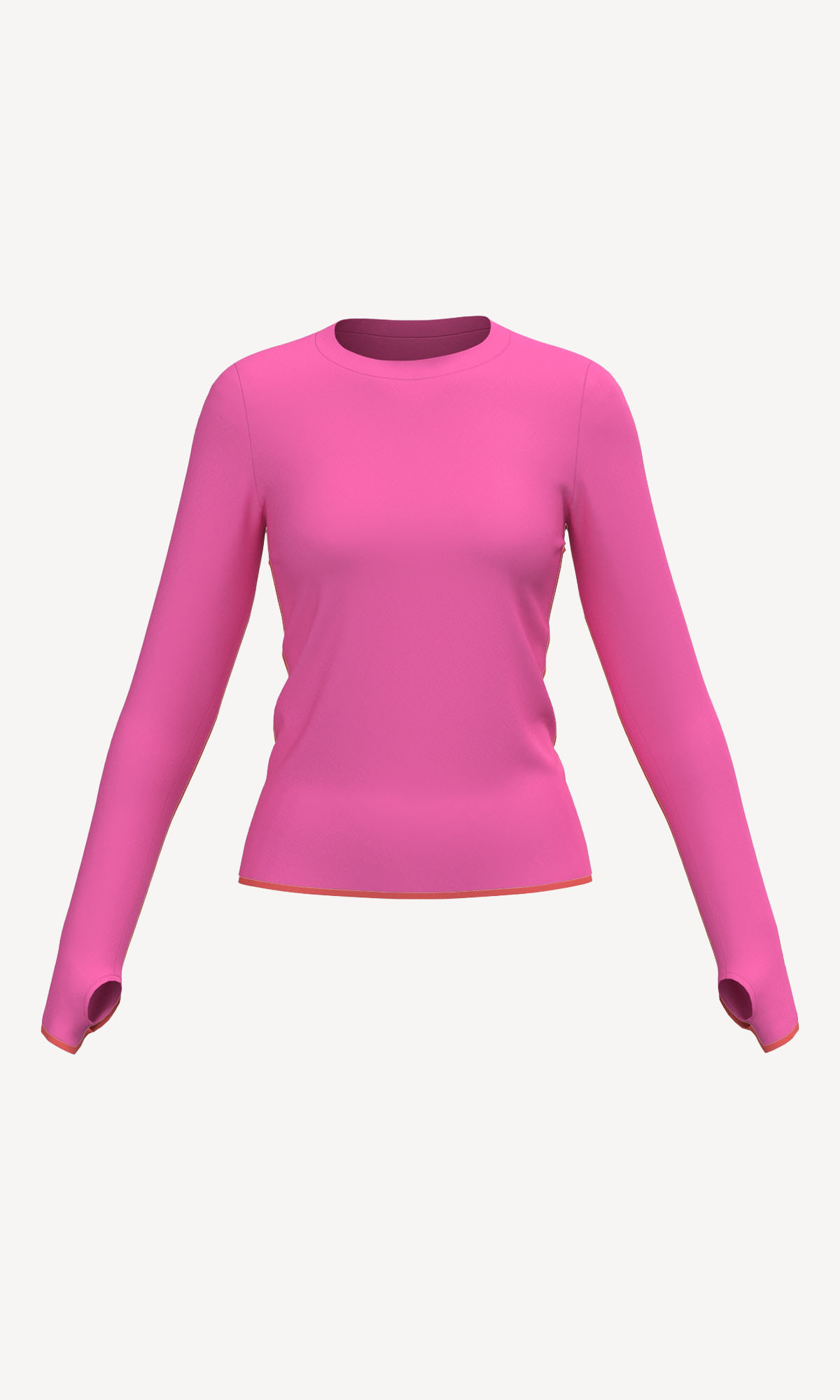 Rose Pink - Long Sleeve Shirt
