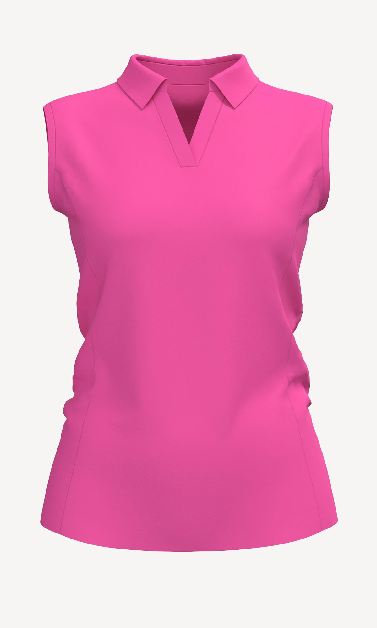 Rose Pink - Polo Top