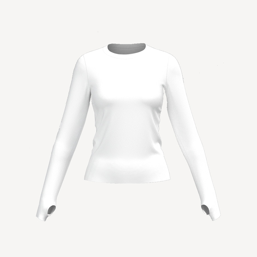 White - Long Sleeve Shirt