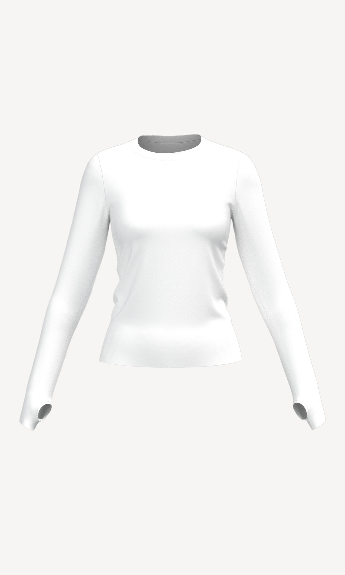 White - Long Sleeve Shirt