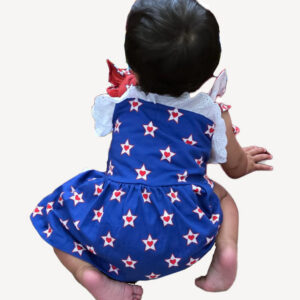 Red White and Love - Kids Romper