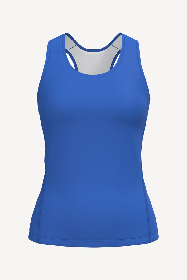 Stained Glass Blue - Tank Top