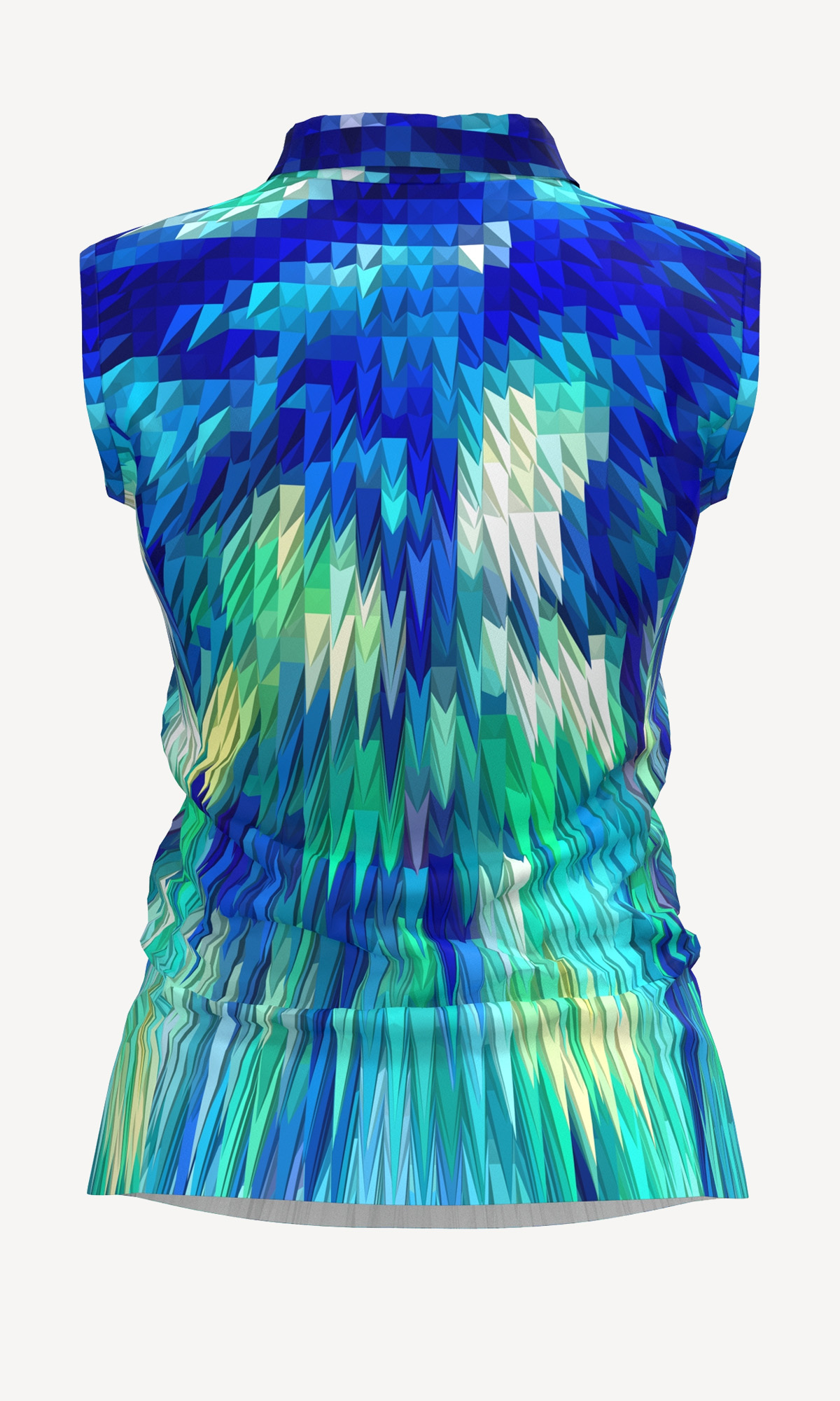 Glacial Blues - Polo Top