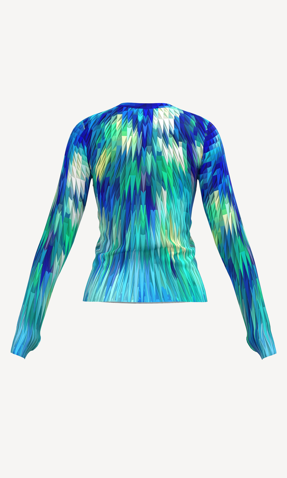 Glacial Blues - Long Sleeve Shirt