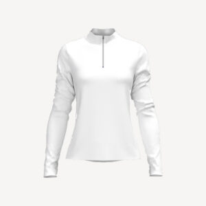 White - Quarter Zip