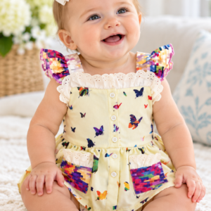 Mellow Yellow- Kids Romper