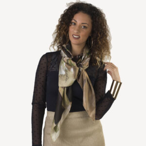 Momentum - Silk Charmeuse Scarf