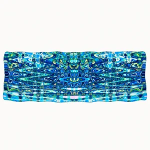 Tidal Wave- Silk Charmeuse Scarf
