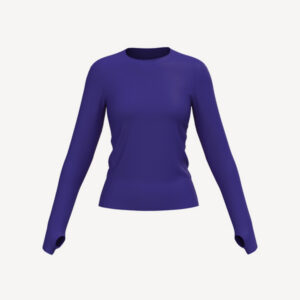 Sapphire Blue - Long Sleeve Shirt