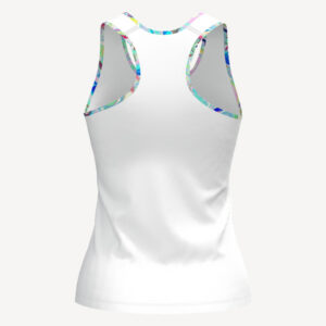 White with Border- Tank Top